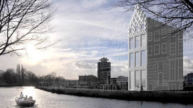 В Амстердаме строят 3D печатный дом